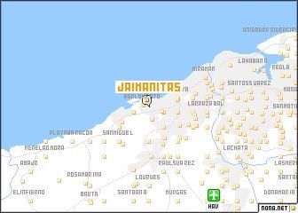 નકશો jaimanitas ક્યુબા